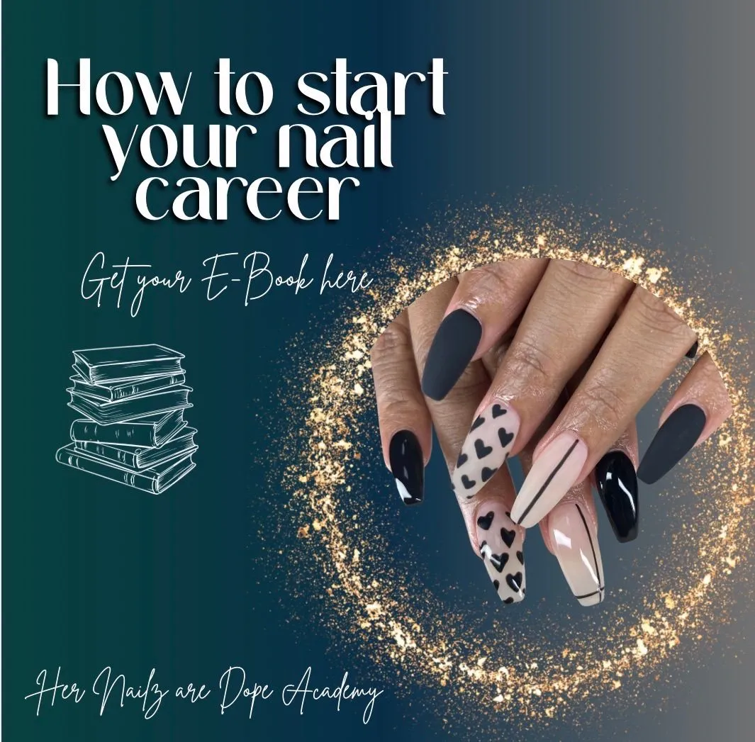 Original HND Academy How to Start Your Nail Career guide artwork